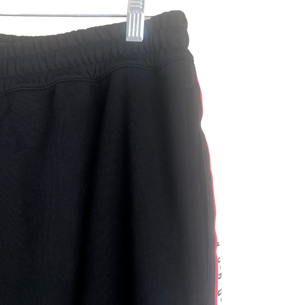 Air Jordan Men's Sweatshorts Size S 31-35 Black Cotton Fleece Elastic Waist - Picture 11 of 12